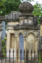 Tombstones at the Jewish cemetery, since 1866, Czernowicz, Bukovina, Ukraine