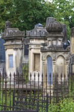 Tombstones at the Jewish cemetery, since 1866, Czernowicz, Bukovina, Ukraine