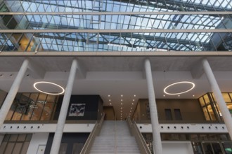 EUREF-Campus Düsseldorf, access to the offices, European Energy Forum for Climate Protection and