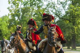Slavkov u Brna, Czech Republic, Eastern Europe. During a historic re-enactment of the Battle of