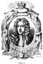 James II (1633-1701) James II of England also James VII of Scotland, 1685 coronation as King of