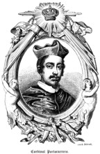 Cardinal Portocarrero (1636-1705) Archbishop of Toledo, Primate of Spain, portrait of famous