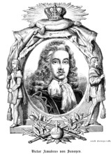 Victor Amadeus I of Savoy-Carignan (1690-1741) Prince of Savoy, Prince of Carignan, France,