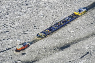 Germany, ship, tug, tanker ship, supply, fuel, inland vessel, commercial shipping, obstruction,