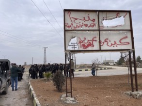 In kobani, Syria on February 2, 2026, Syrian Government forces begin entering the city of Ayn