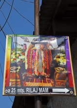 Guide to the ancestral god Rilaj Mam or Maximón in Santiago de Atitlán, Sololá Department,