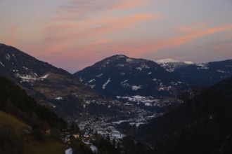 Evening atmosphere, Radenthein, Carinthia