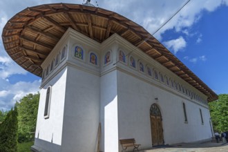 Romanian Orthodox Monastery Bogdana, Radauti, Romania