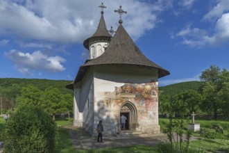 Church of the Exaltation of the Holy Cross, Patrauti monastery from the 15th century, Patrauti,