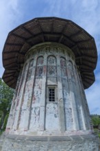 Wall frescoes at Humor Monastery, Romanian Orthodox Women's Monastery, 1530, Gura Humorului,
