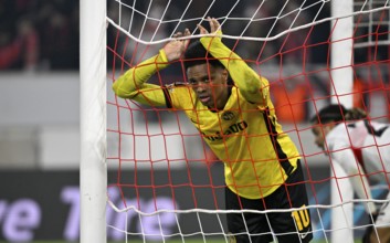 Alvyn Sanches BSC Young Boys Bern (10) disappoints in the goal net Football, UEFA EUROPA LEAGUE,