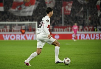 Jose Maria Chema Andres Baixauli VfB Stuttgart (30) Action on the ball Football, UEFA EUROPA