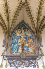 Cloister, Cistercian Abbey of Mogila, 13th century, Nova Huta, Krakow, Poland