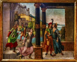 Brutus and Portia, Bernardino Orsi da Collecchio, Emilia 1490, Czartoryski Museum, 1796, oldest
