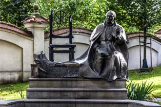 Stanislaw monument, Pauline Basilica, church on the rock, 14th century, Krakow, Poland