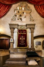 Torah shrine, Remuh Synagogue, 1553, one of two synagogues still in use today, Kazimierz Jewish