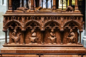 Tomb of Casimir III the Great from around 1370, Wawel Cathedral, Coronation and Burial Church of