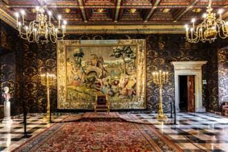 Senator's Hall, Battle Scene, Jagiellonian Tapestry, Collection of Renaissance Tapestries, Michiel