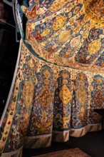 Ottoman grand tent, 17th century, artistic craftsmanship, captured during the Ottoman Siege of