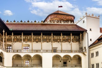 Arcades of the North and East Wings, Wawel Royal Castle, former residence and seat of government of