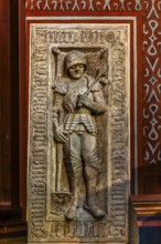 Tombstone, Franciscan Church, 1249, Krakow, Poland