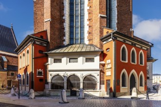 St. Mary's Church, 14th century, Krakow, Poland