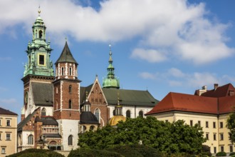 Castle and Cathedral, Wawel Castle, Wawel Castle, former center of Polish monarchy, founded around