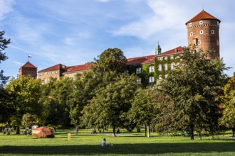 Sandomierz Tower, Wawel Castle, Wawel Castle, former center of Polish monarchy, founded around