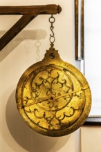 Arabic astrolabe from 1405, Copernicus Room, Collegium Maius oldest building of the Jagellonian