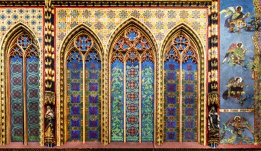 St. Mary's Church, 14th century, Krakow, Poland