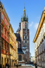 St. Mary's Church, 14th century, Krakow, Poland