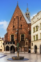 St Barbara's Church (Kosciol sw. Barbary) next to the famous St Mary's Church on the Main Market