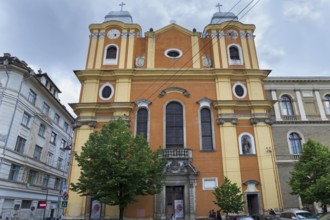 Piarist church, early Baroque 1724, Cluj-Napoca, Transylvania, Romania