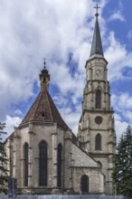 St. Michael's Church, Gothic hall church, 14th century, Cluj-Napoca, Transylvania, Romania