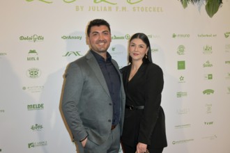 Ömer Kocak, woman Ceyda Kocak at the 8th jungle party for the start of the RTL show Ich bin ein