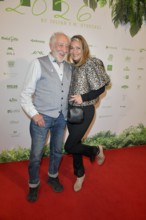 Dieter Hallerforden, Christiane Zander at the 8th jungle party for the start of the RTL show Ich
