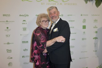 Iris Abel and Uwe Abel (farmer sucht Frau) at the 8th jungle party for the start of the RTL show