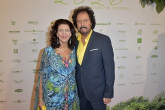 Jolanda Siemers and Rene Le Blanc at the 8th jungle party for the start of the RTL show Ich bin ein