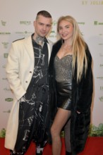 Eric Stehfest and Franziska Temme at the 8th jungle party for the start of the RTL show Ich bin ein