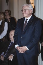 Frank-Walter Steinmeier during a speech by Kai Wegner in front of a dinner in honor of the Honorary