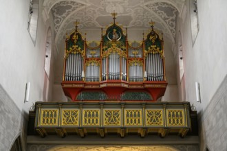 The Radolfzell Cathedral of Our Lady houses a magnificent monk organ, which is considered one of