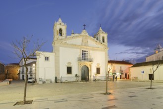 Church of Santa Maria ou da Misericordia in the evening, Praca Infante Dom Henrique, Lagos,