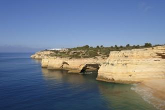 Cliff and beach, Praia da Corredoura, Algarve, Portugal