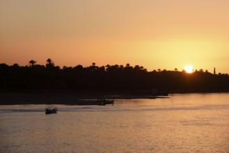 Sunset on the Nile, Kom Ombo, Egypt