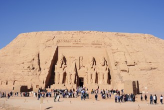 Ramesses II Great Temple, Abu Simbel Temple, UNESCO World Heritage Site, Nubia, Egypt