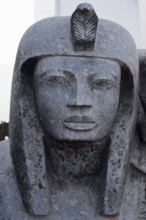 Sculpture at an alabaster factory, Luxor, Egypt