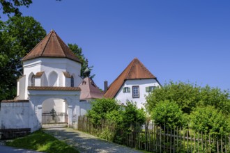 St. Walburgis, am Kloster Seeon, Chiemgau, Upper Bavaria, Bavaria, Germany