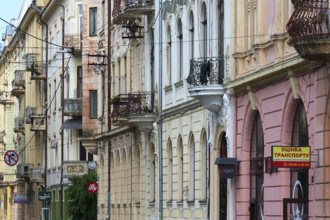 House facades from the 19th century, Czernowicz, Ukraine