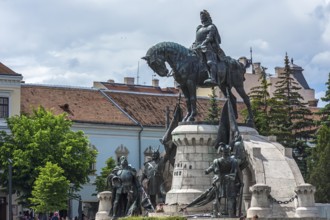 Corvinius monument, Cluj-Napoca, Romania