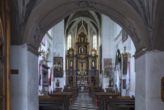 Altar of Bartholomew Church, Drochobych, Ukraine